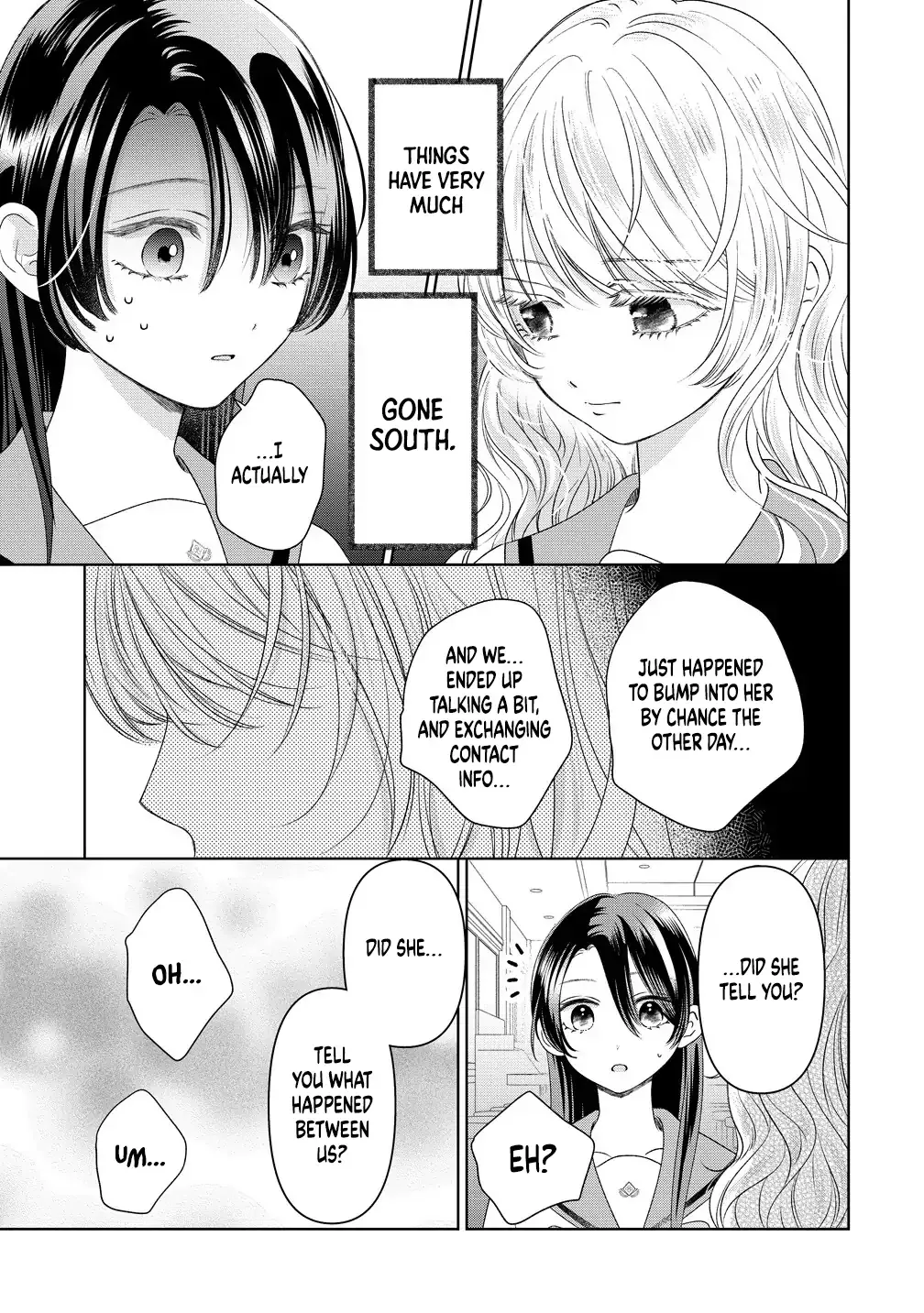 "I Wanna Touch You." Then Love Begins. Chapter 10 page 17 - 