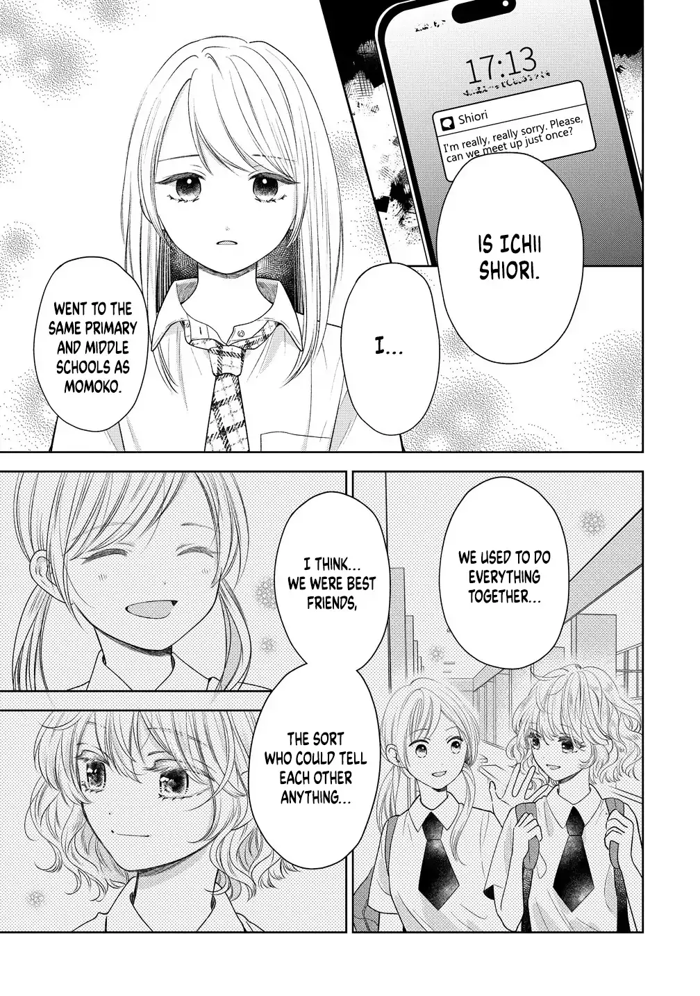"I Wanna Touch You." Then Love Begins. Chapter 10 page 3 - 