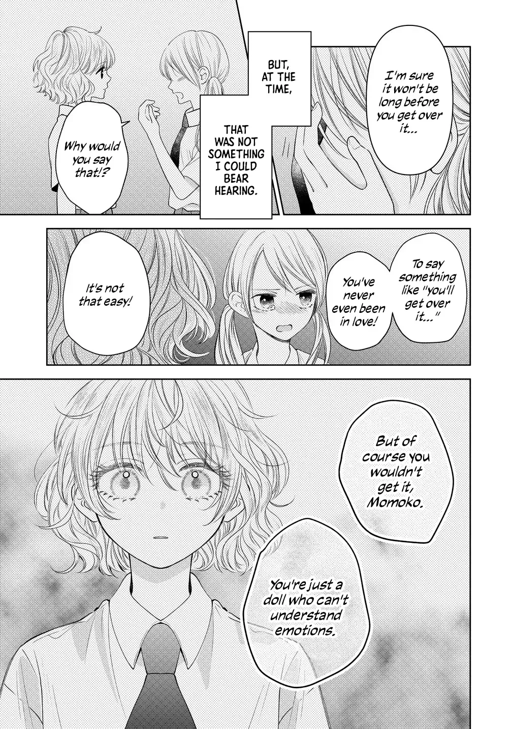 "I Wanna Touch You." Then Love Begins. Chapter 10 page 5 - 