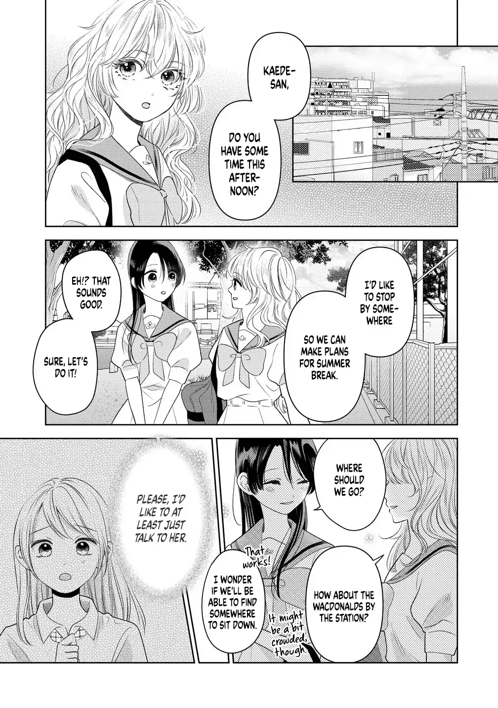 "I Wanna Touch You." Then Love Begins. Chapter 10 page 9 - 