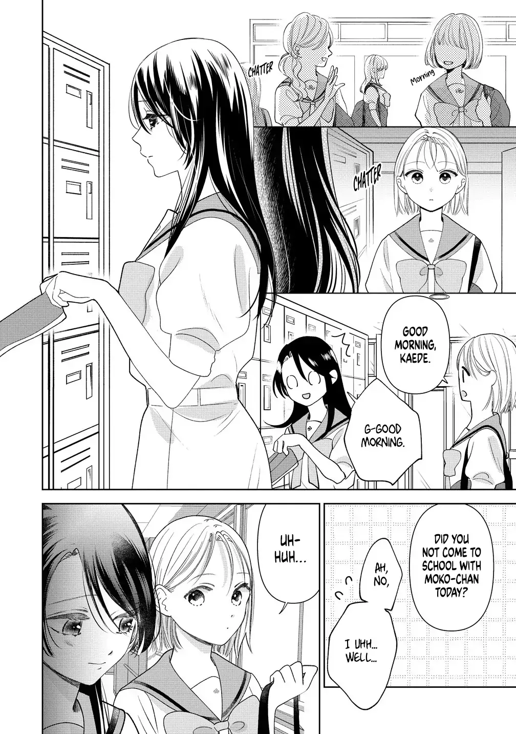 "I Wanna Touch You." Then Love Begins. Chapter 11 page 2 - 
