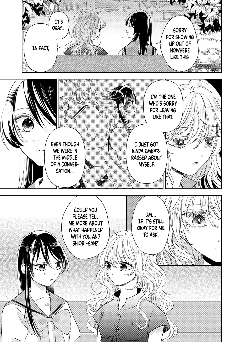 "I Wanna Touch You." Then Love Begins. Chapter 11 page 13 - 