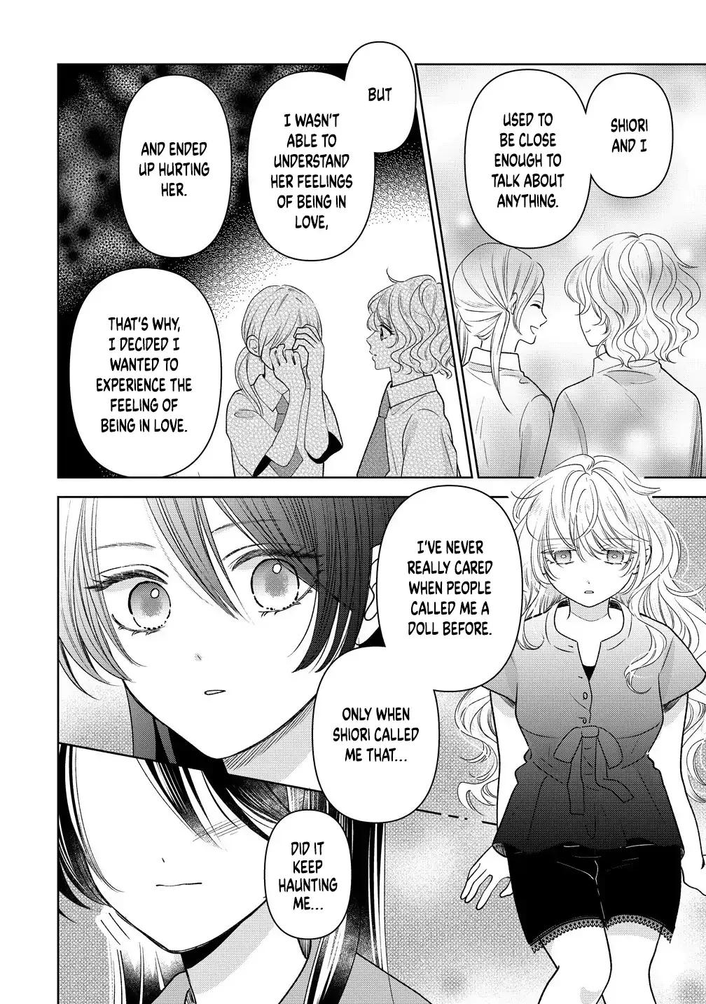 "I Wanna Touch You." Then Love Begins. Chapter 11 page 14 - 