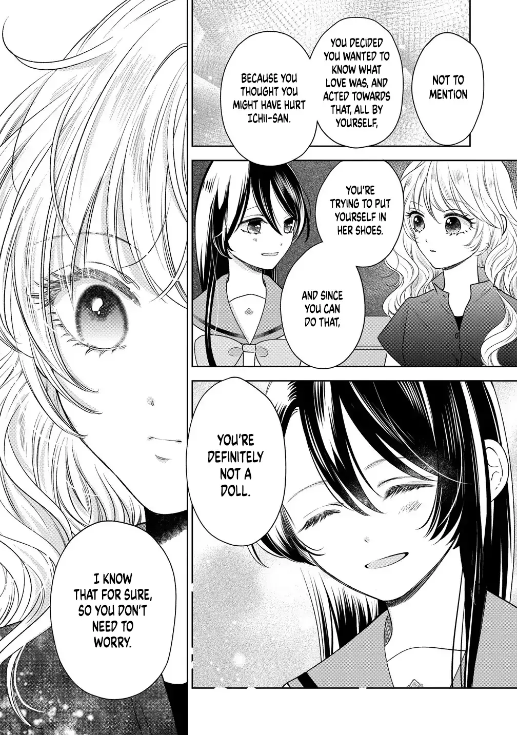 "I Wanna Touch You." Then Love Begins. Chapter 11 page 16 - 