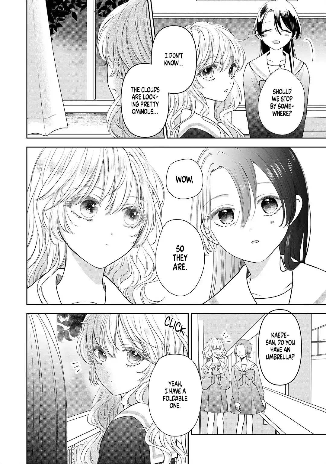 "I Wanna Touch You." Then Love Begins. Chapter 12.5 page 4 - 