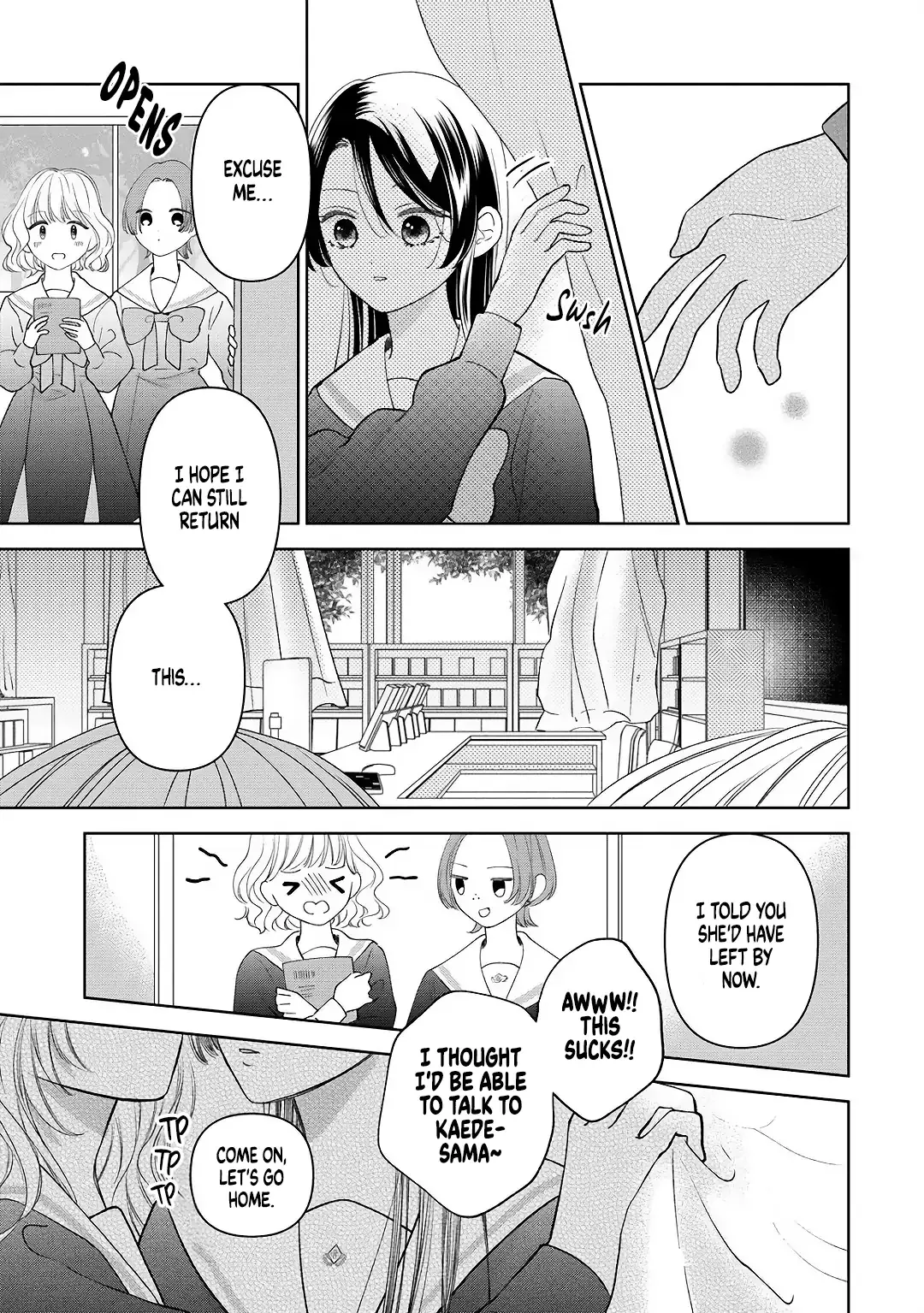 "I Wanna Touch You." Then Love Begins. Chapter 12.5 page 5 - 