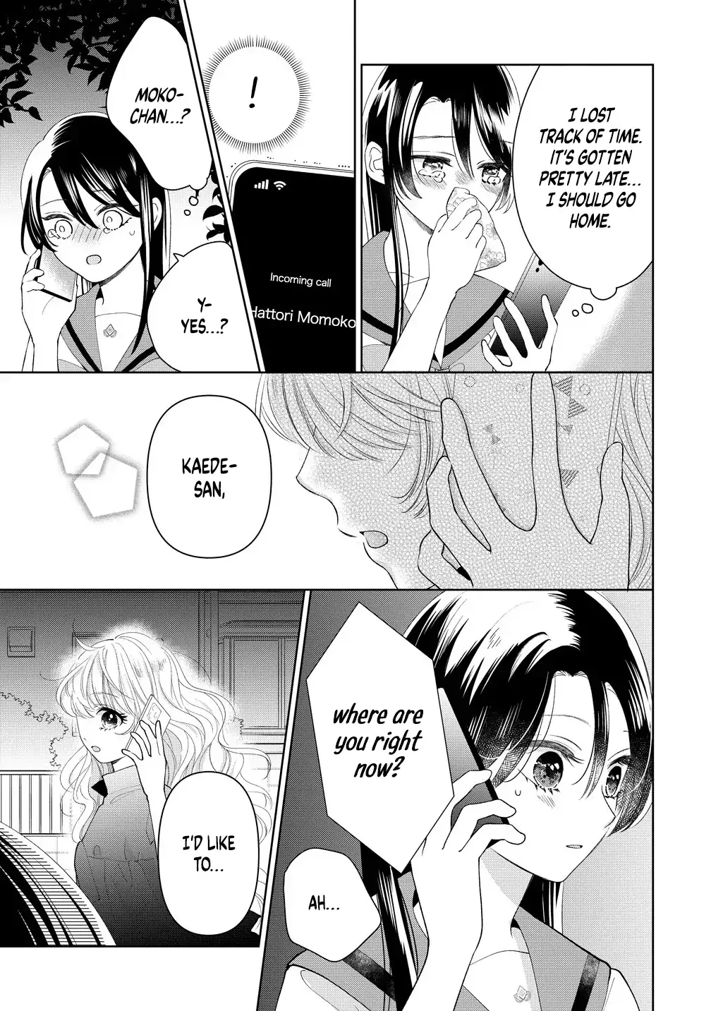 "I Wanna Touch You." Then Love Begins. Chapter 12 page 9 - 