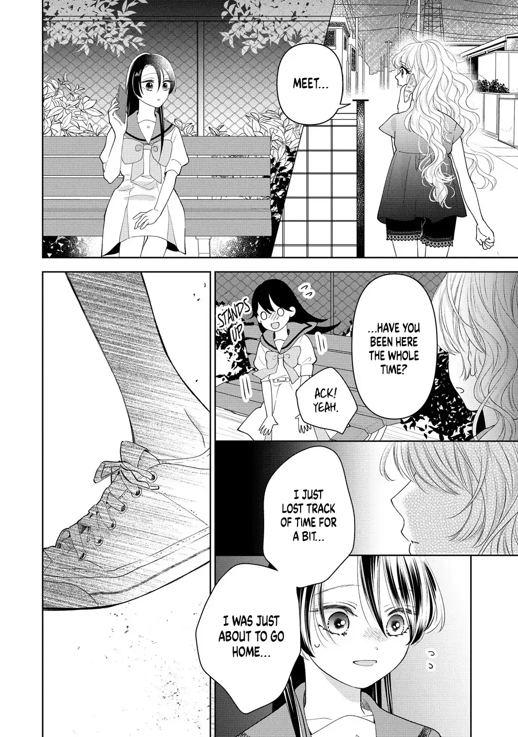 "I Wanna Touch You." Then Love Begins. Chapter 12 page 10 - 