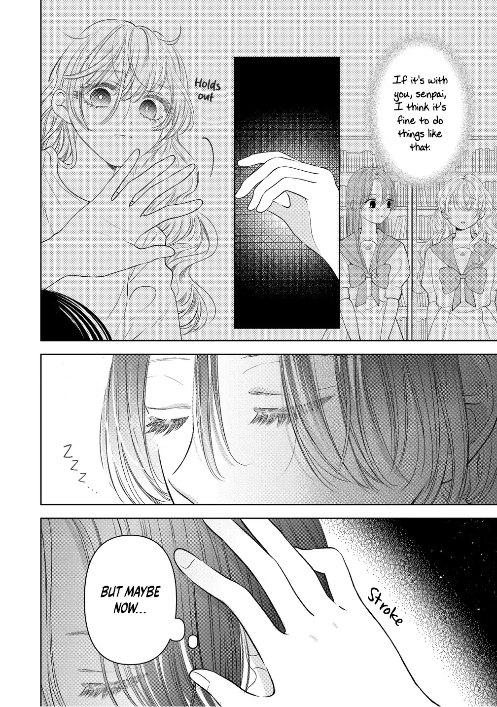 "I Wanna Touch You." Then Love Begins. Chapter 13 page 14 - 