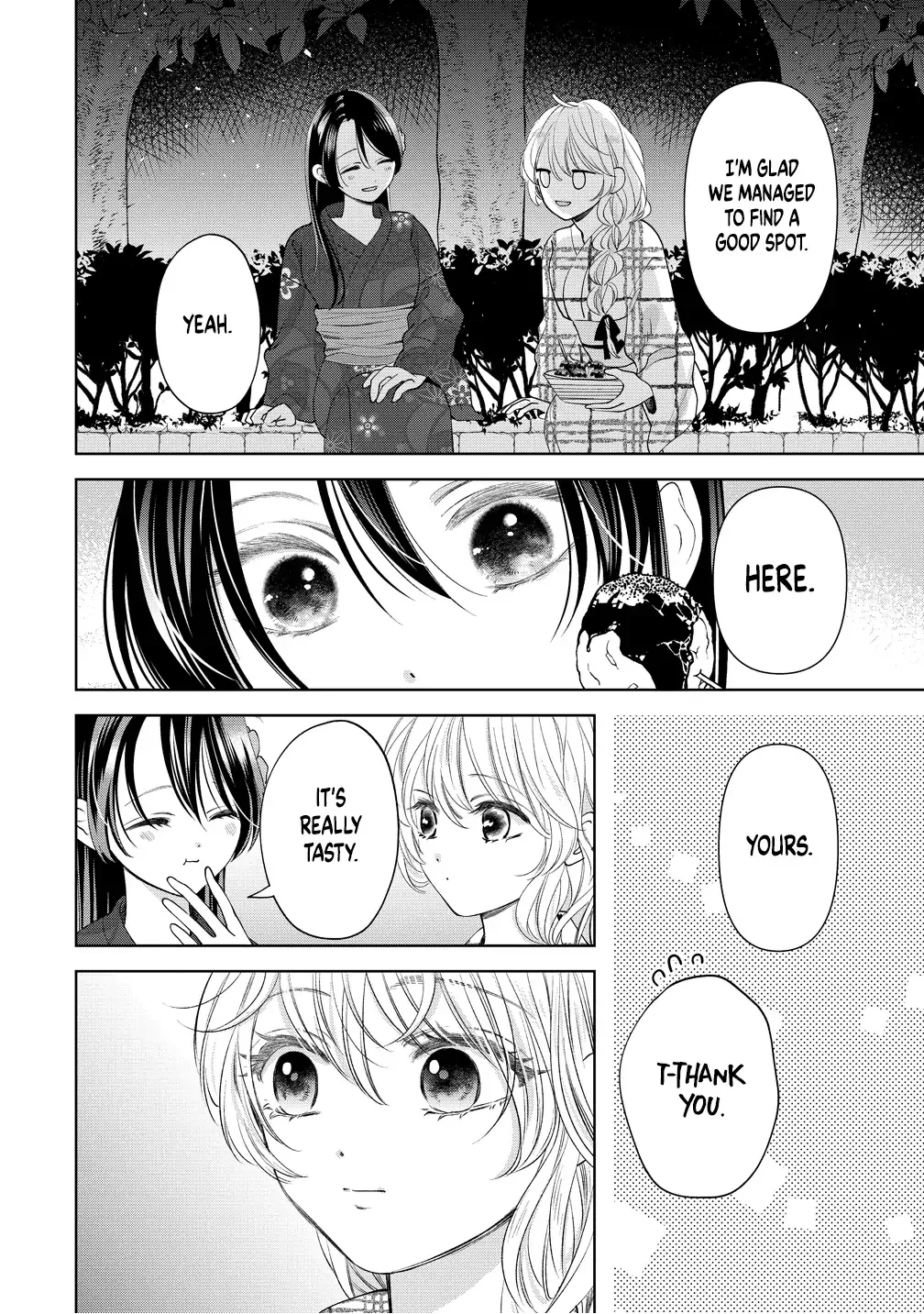 "I Wanna Touch You." Then Love Begins. Chapter 14 page 12 - 