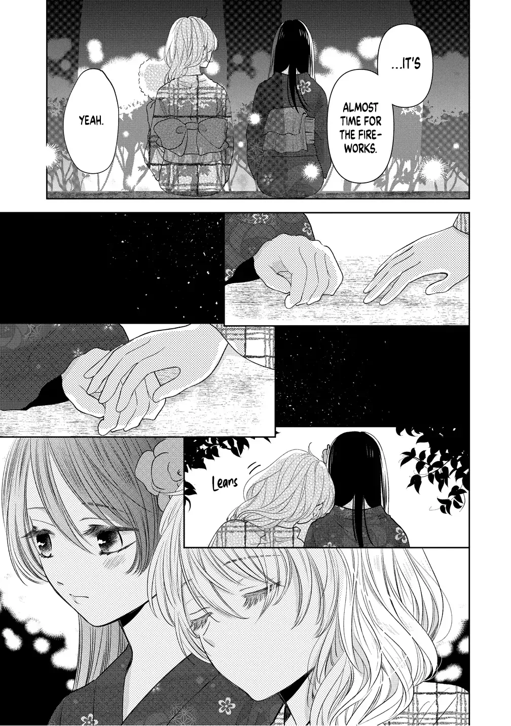 "I Wanna Touch You." Then Love Begins. Chapter 14 page 13 - 