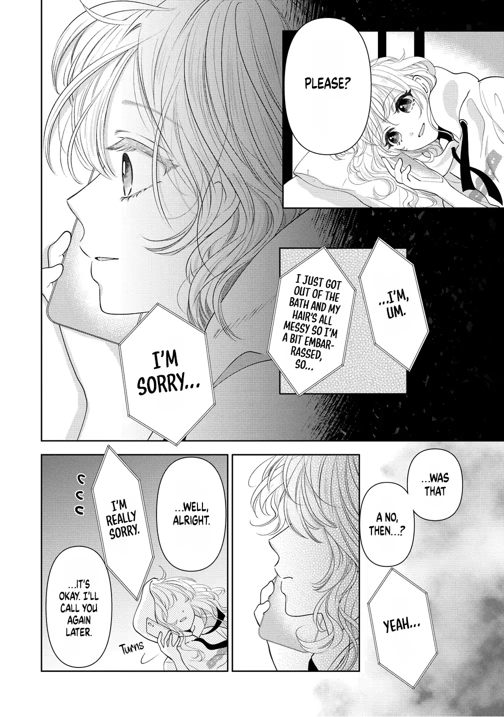 "I Wanna Touch You." Then Love Begins. Chapter 14 page 8 - 