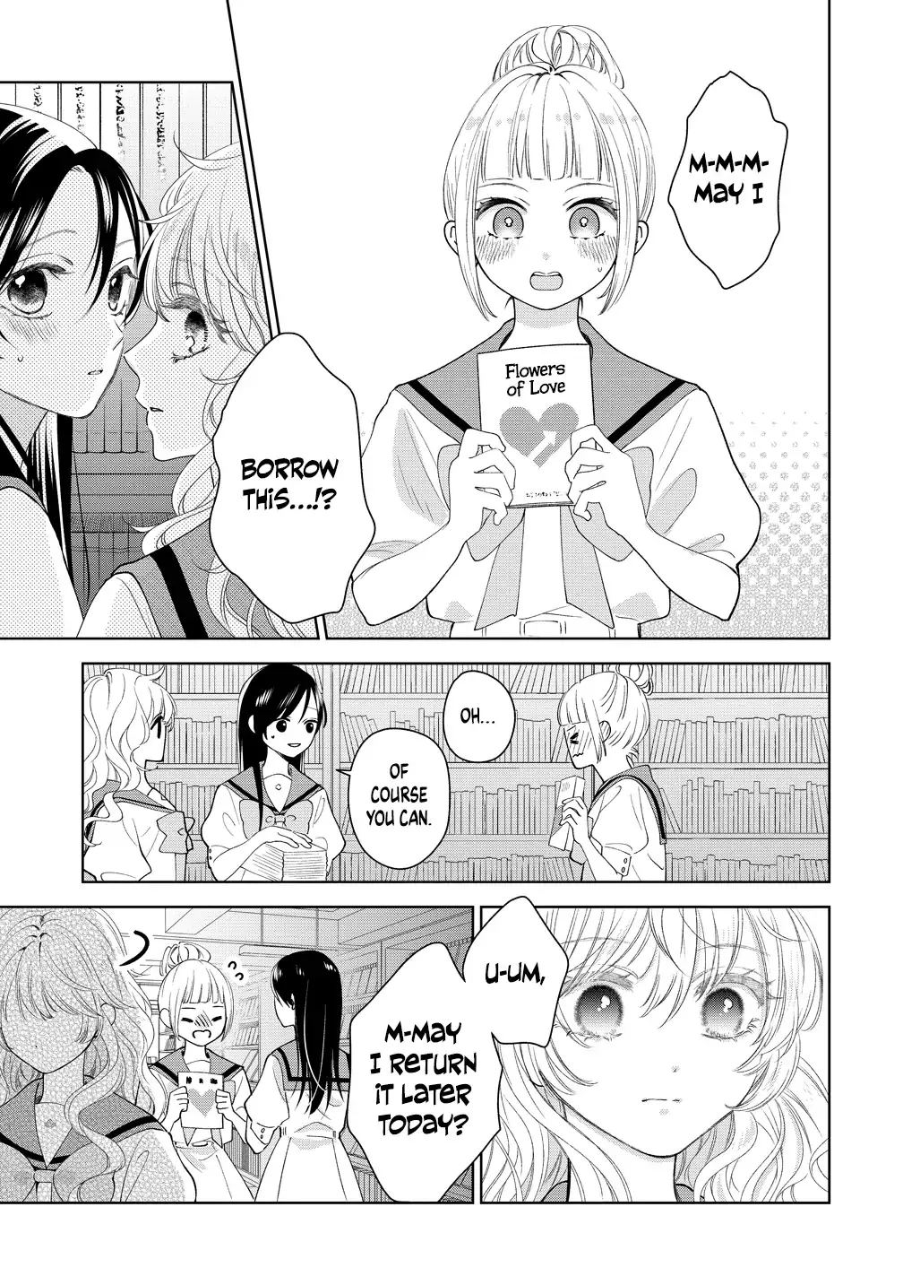 "I Wanna Touch You." Then Love Begins. Chapter 16 page 11 - 