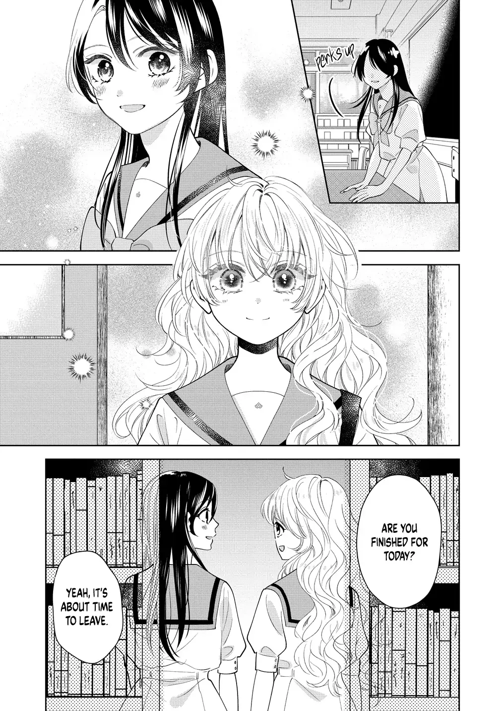 "I Wanna Touch You." Then Love Begins. Chapter 16 page 13 - 