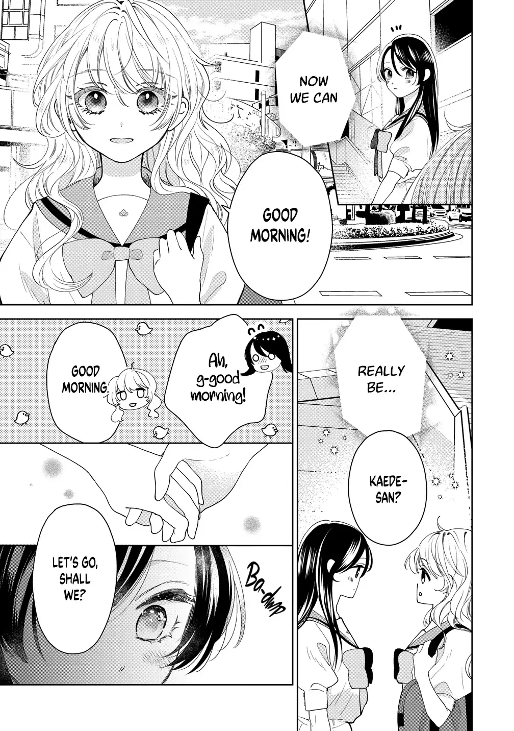 "I Wanna Touch You." Then Love Begins. Chapter 16 page 3 - 
