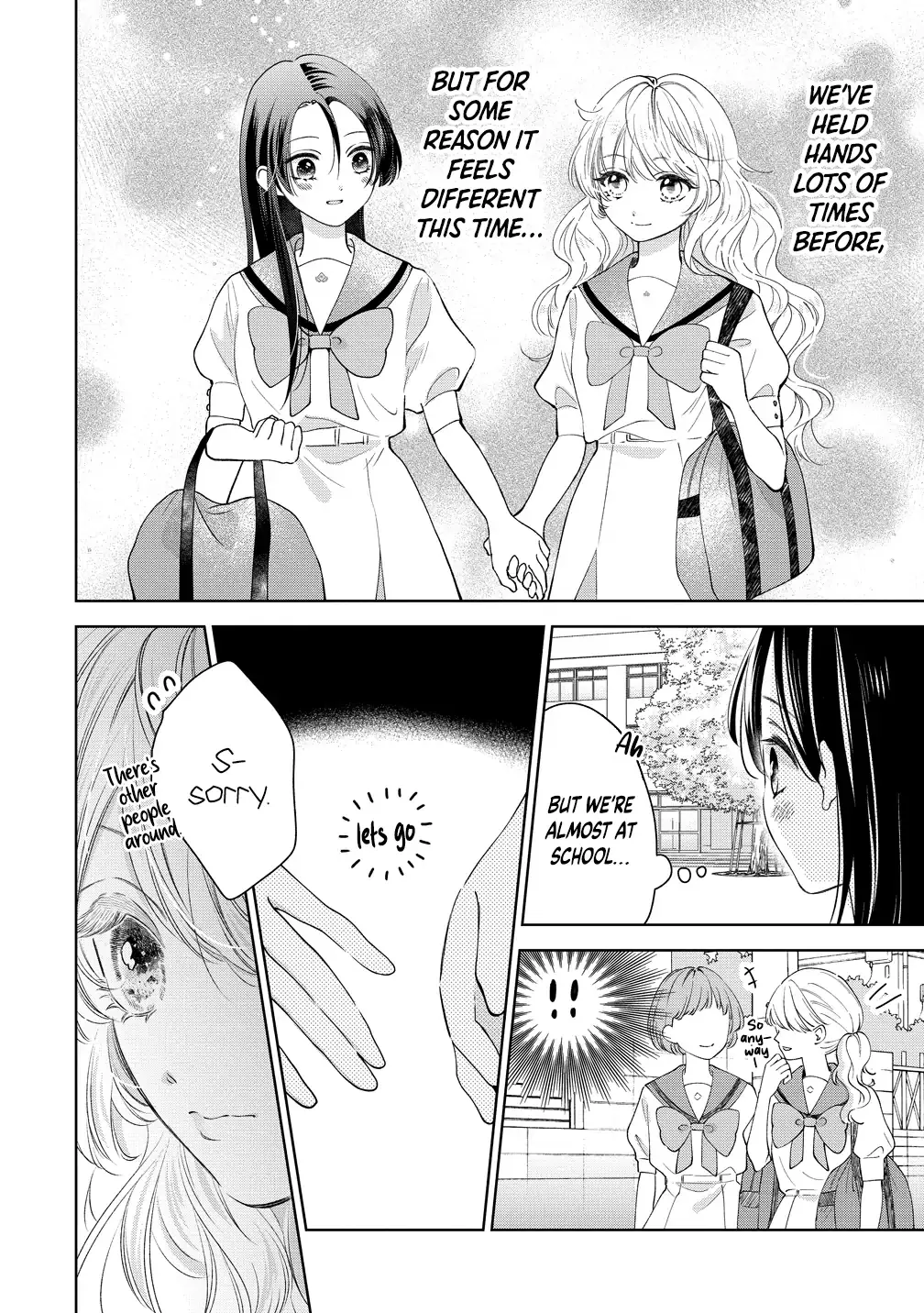 "I Wanna Touch You." Then Love Begins. Chapter 16 page 4 - 