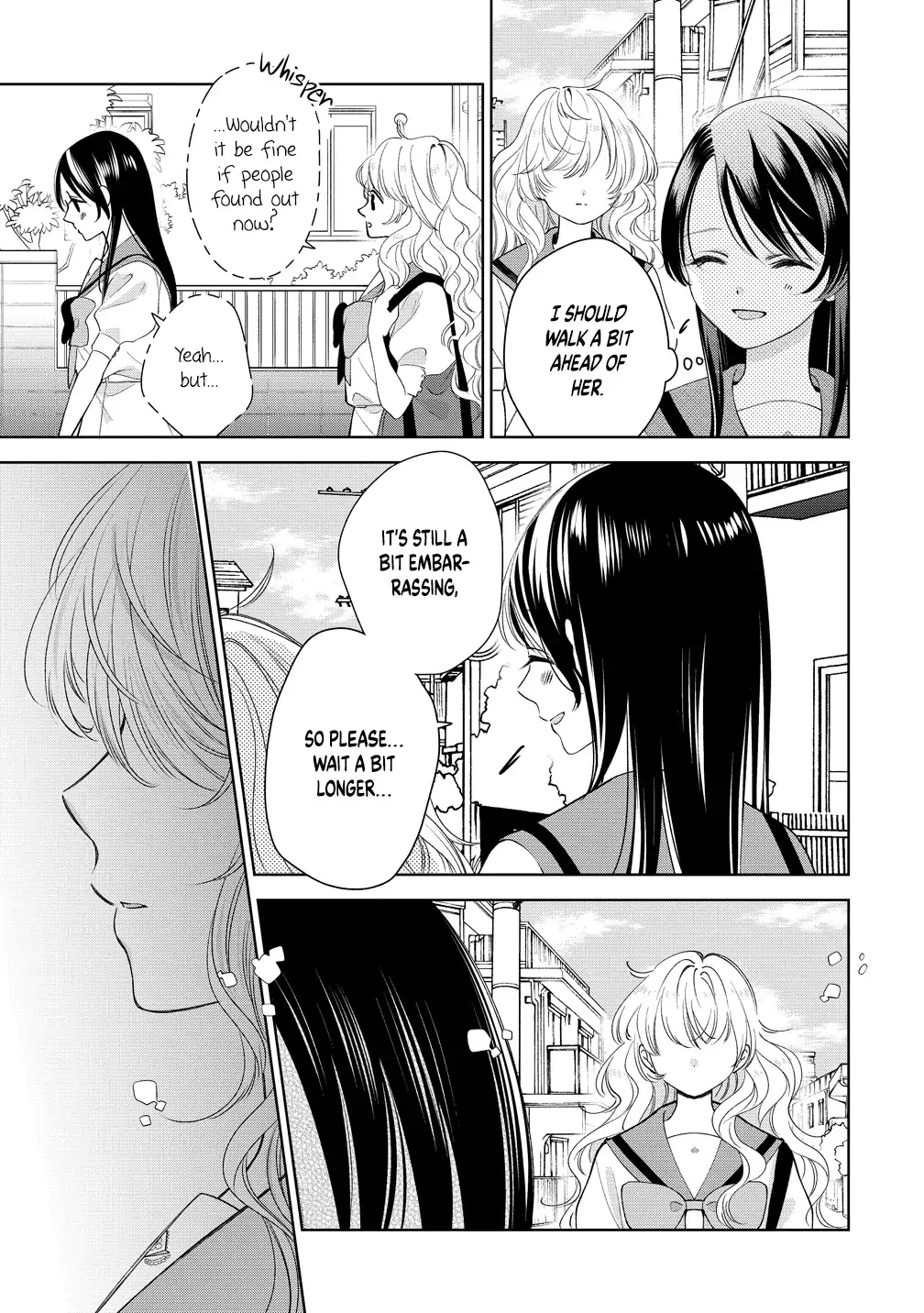 "I Wanna Touch You." Then Love Begins. Chapter 16 page 5 - 