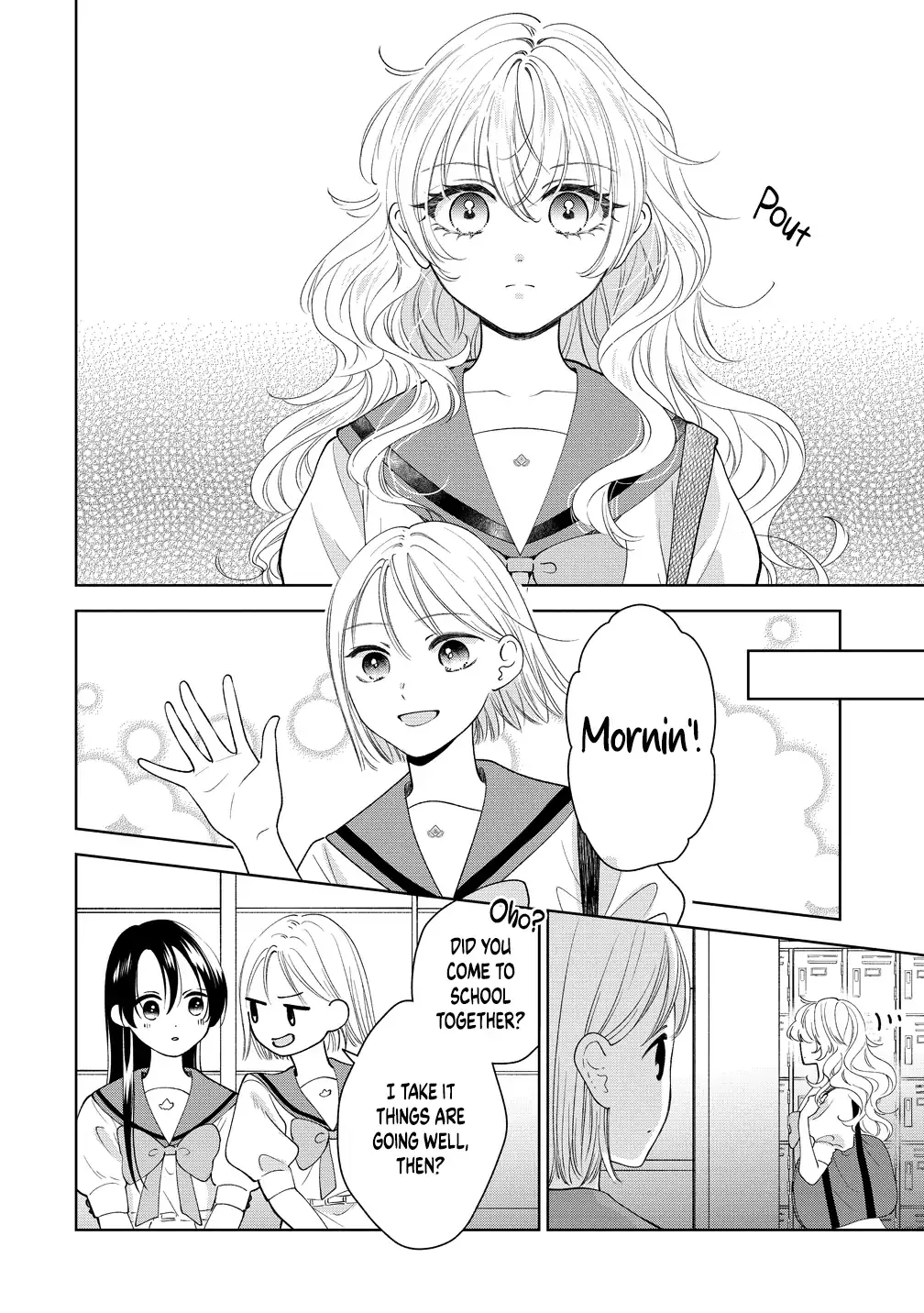 "I Wanna Touch You." Then Love Begins. Chapter 16 page 6 - 
