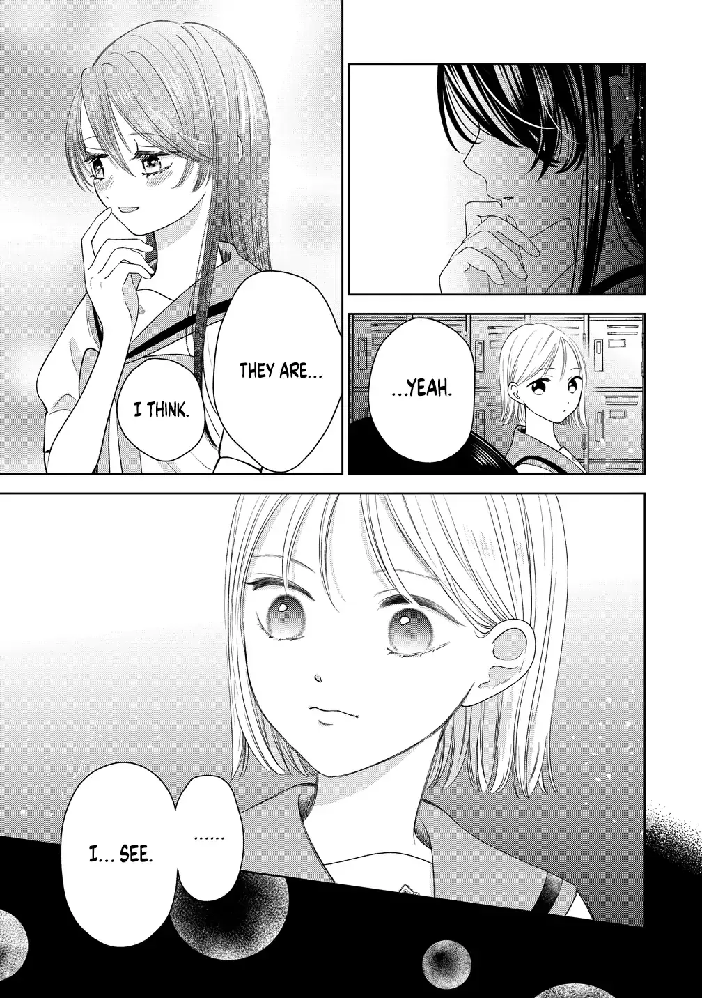"I Wanna Touch You." Then Love Begins. Chapter 16 page 7 - 