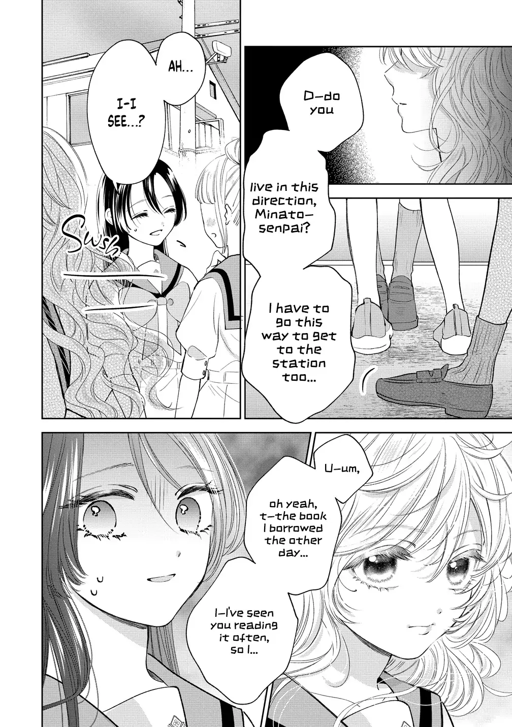"I Wanna Touch You." Then Love Begins. Chapter 17 page 4 - 