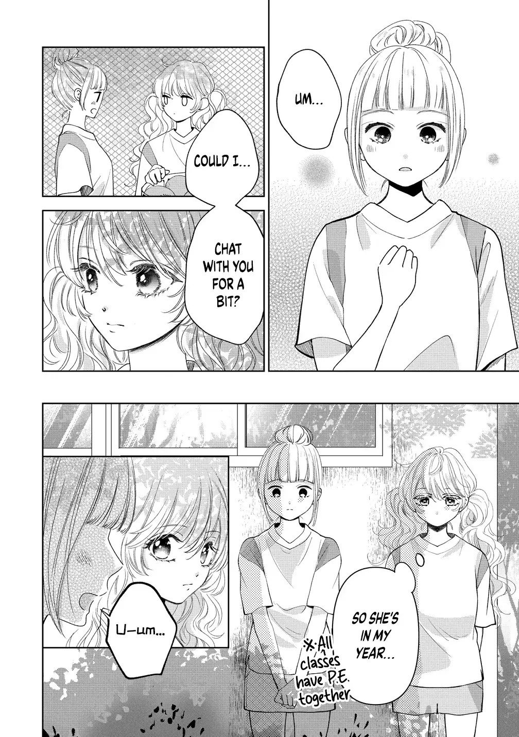 "I Wanna Touch You." Then Love Begins. Chapter 17 page 6 - 