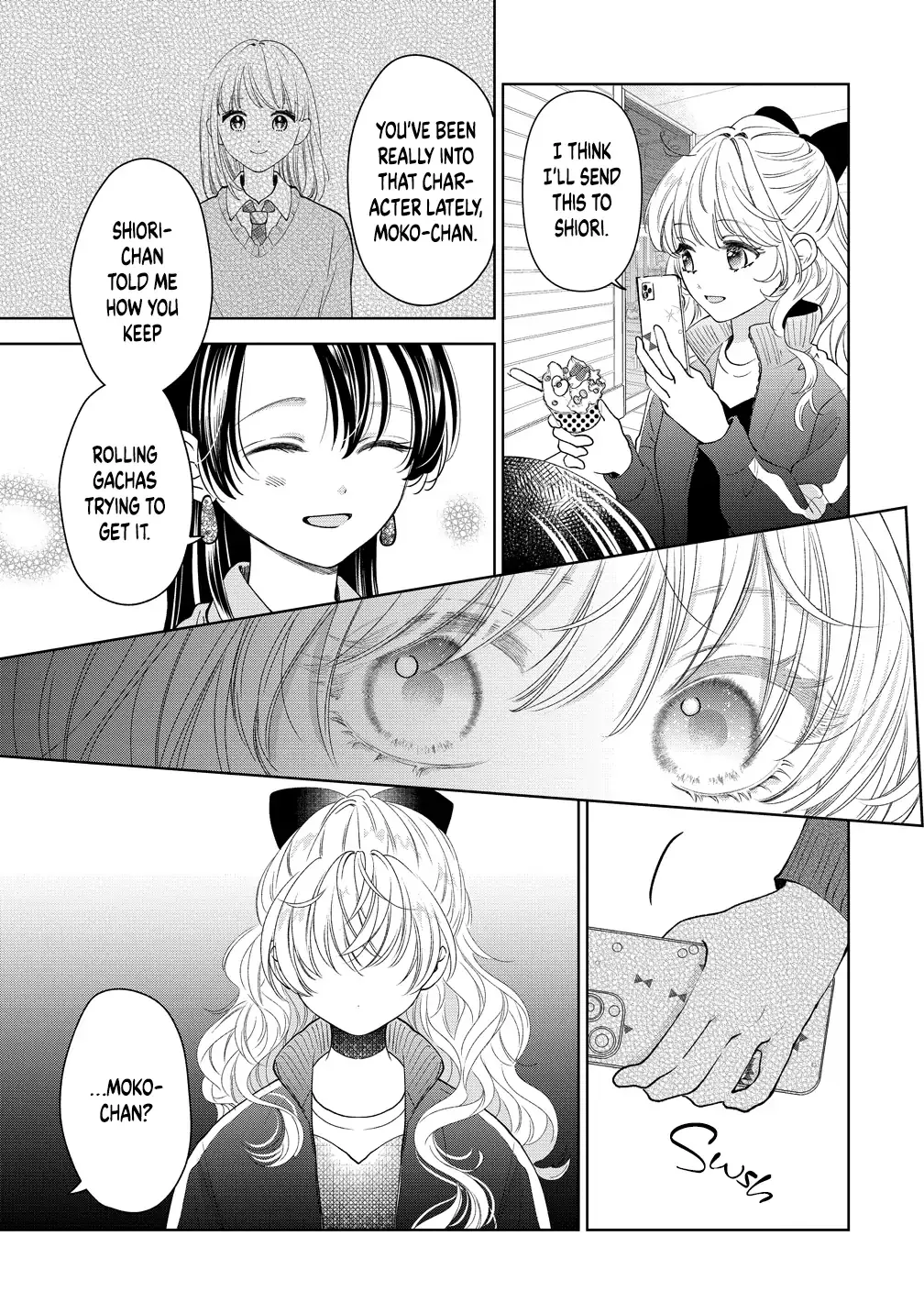 "I Wanna Touch You." Then Love Begins. Chapter 18 page 13 - 