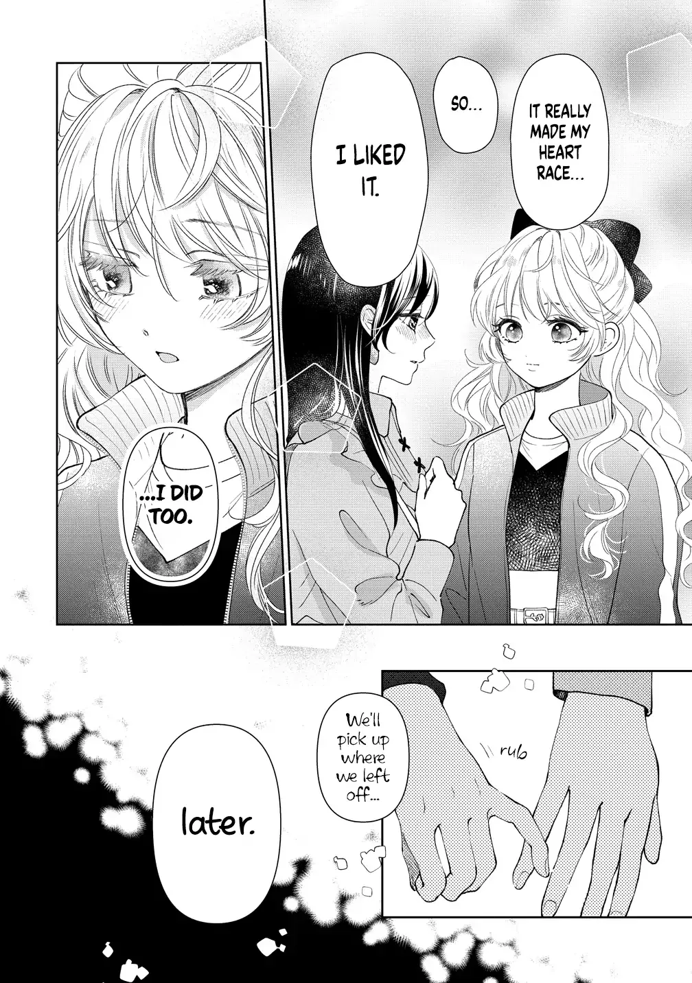 "I Wanna Touch You." Then Love Begins. Chapter 18 page 24 - 