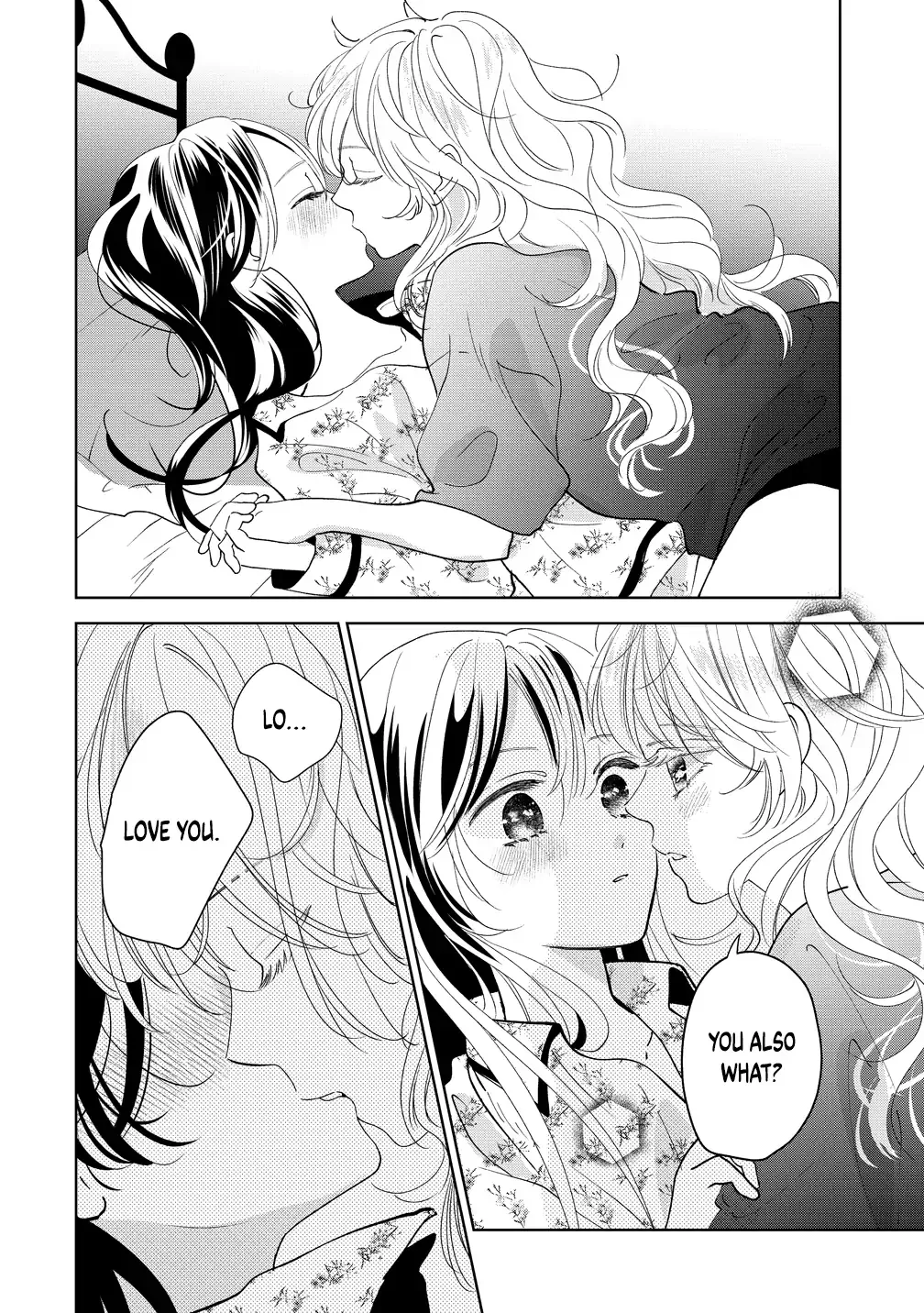 "I Wanna Touch You." Then Love Begins. Chapter 19 page 15 - 