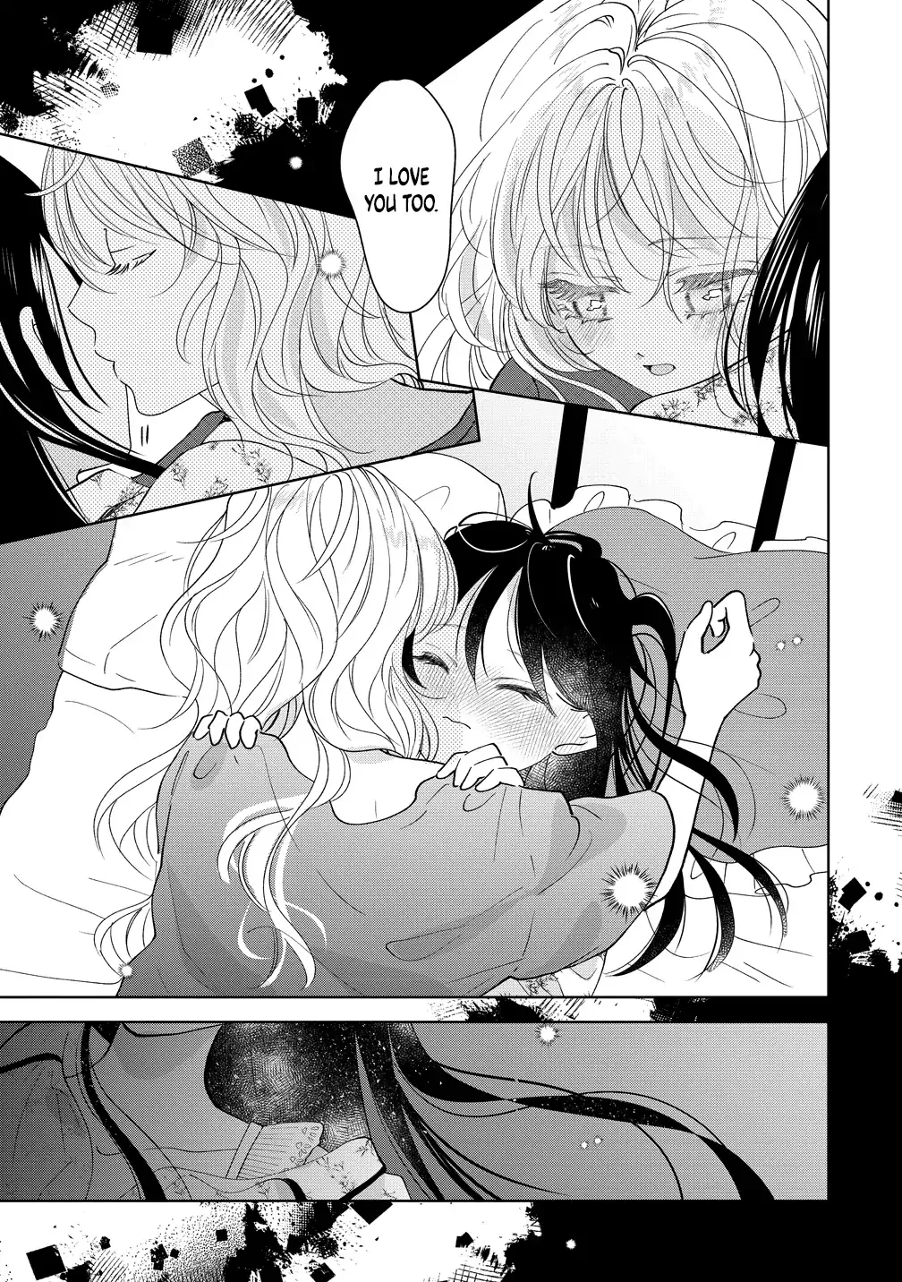 "I Wanna Touch You." Then Love Begins. Chapter 19 page 16 - 