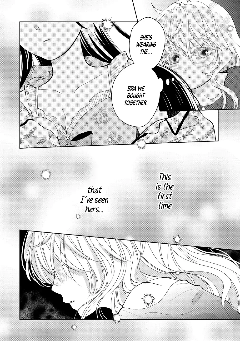 "I Wanna Touch You." Then Love Begins. Chapter 19 page 17 - 