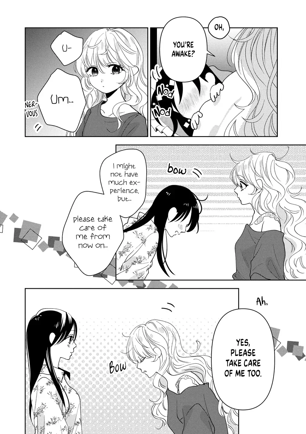 "I Wanna Touch You." Then Love Begins. Chapter 19 page 25 - 