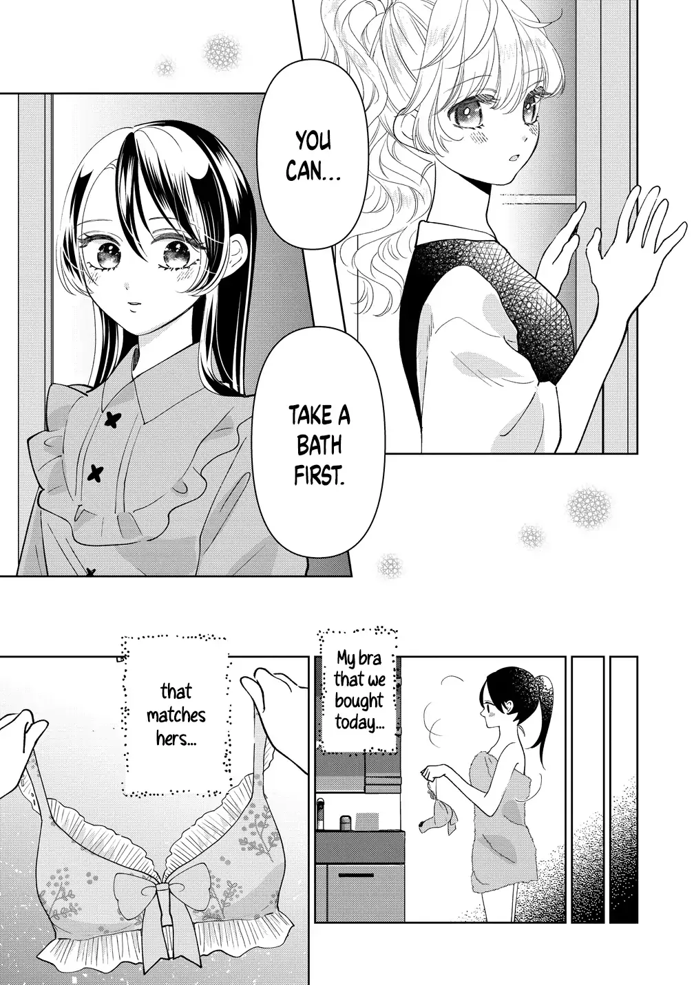 "I Wanna Touch You." Then Love Begins. Chapter 19 page 8 - 