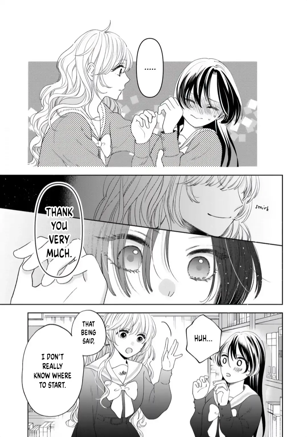 "I Wanna Touch You." Then Love Begins. Chapter 2.2 page 7 - 