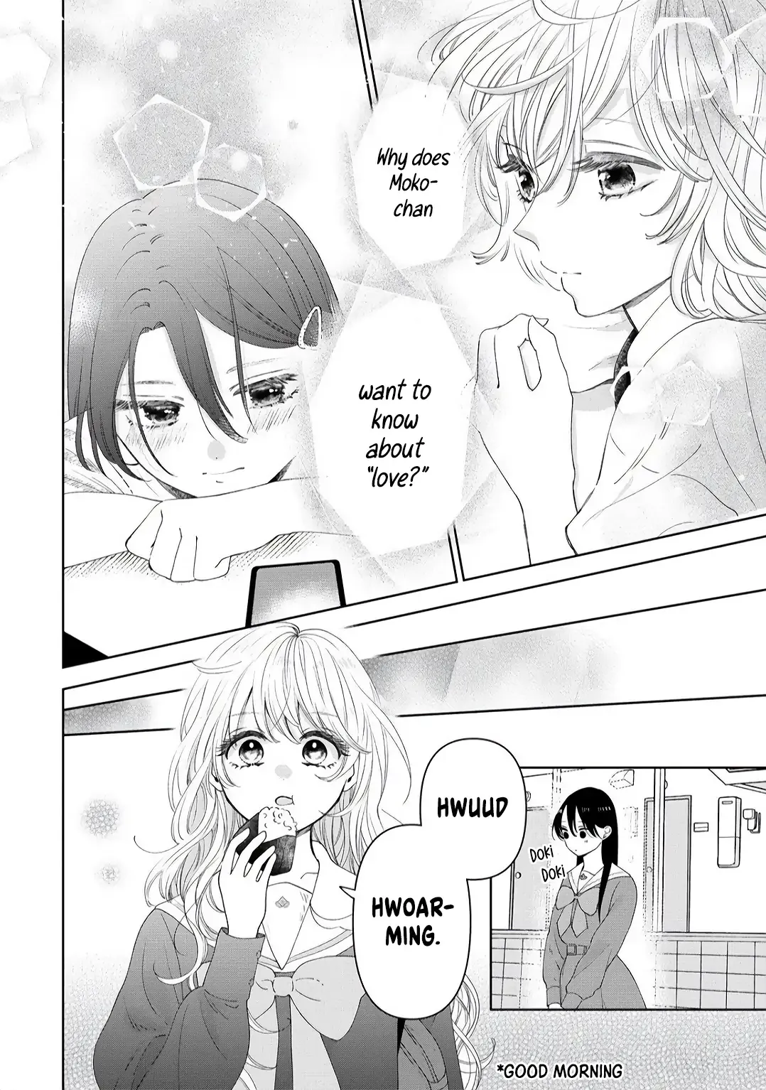 "I Wanna Touch You." Then Love Begins. Chapter 3.1 page 8 - 