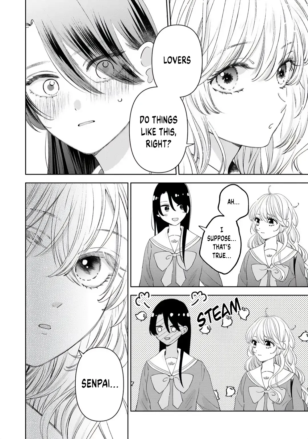 "I Wanna Touch You." Then Love Begins. Chapter 3.2 page 3 - 