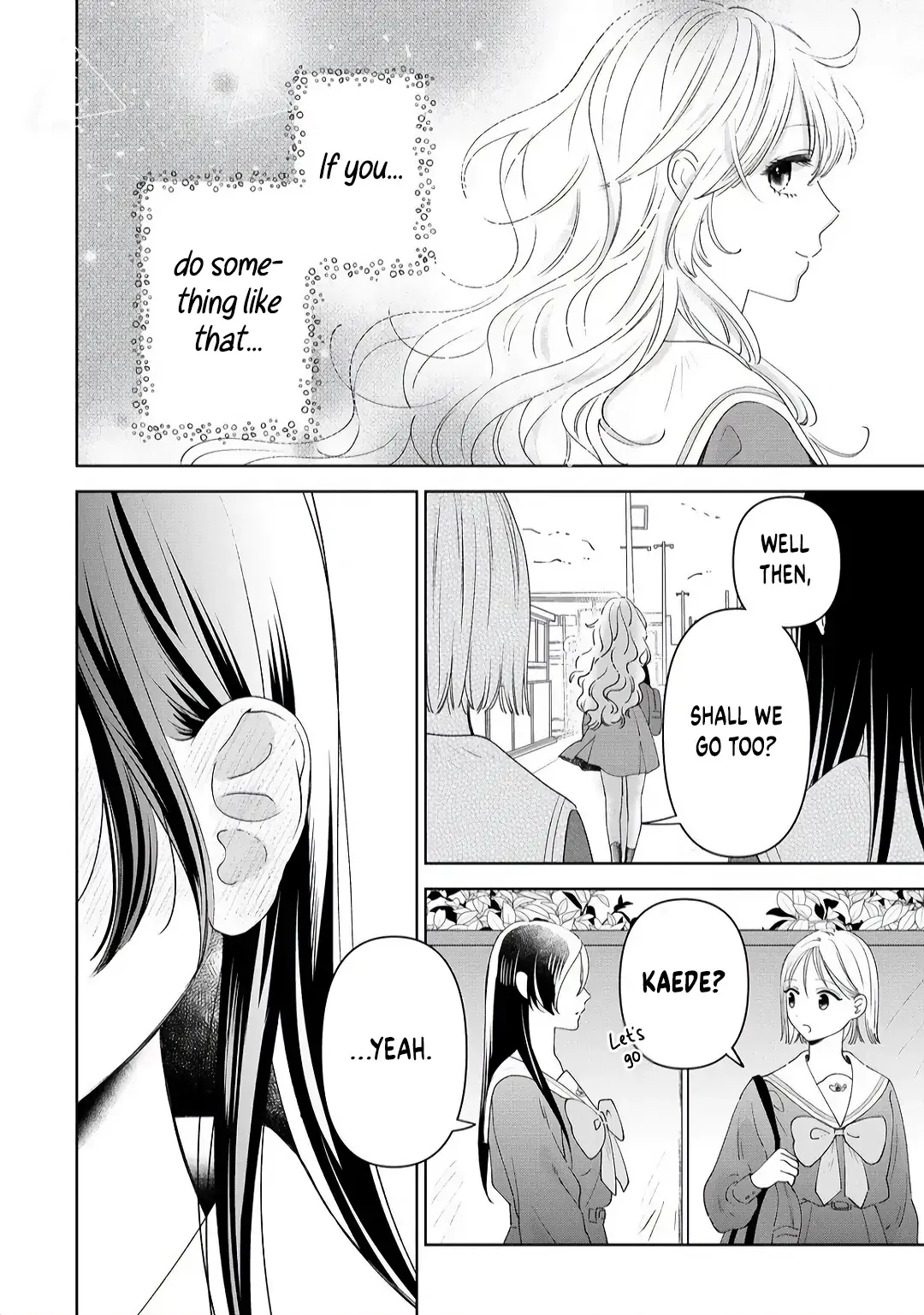 "I Wanna Touch You." Then Love Begins. Chapter 3.2 page 9 - 