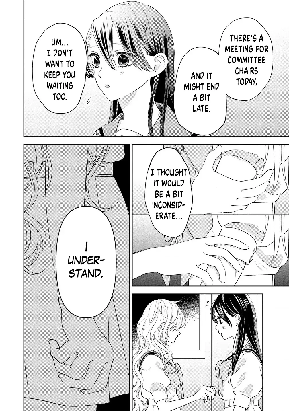 "I Wanna Touch You." Then Love Begins. Chapter 5 page 12 - 