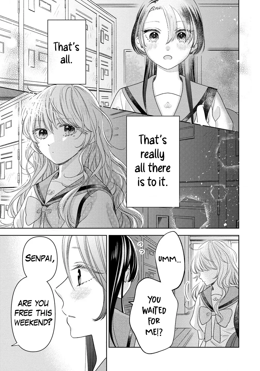"I Wanna Touch You." Then Love Begins. Chapter 5 page 19 - 