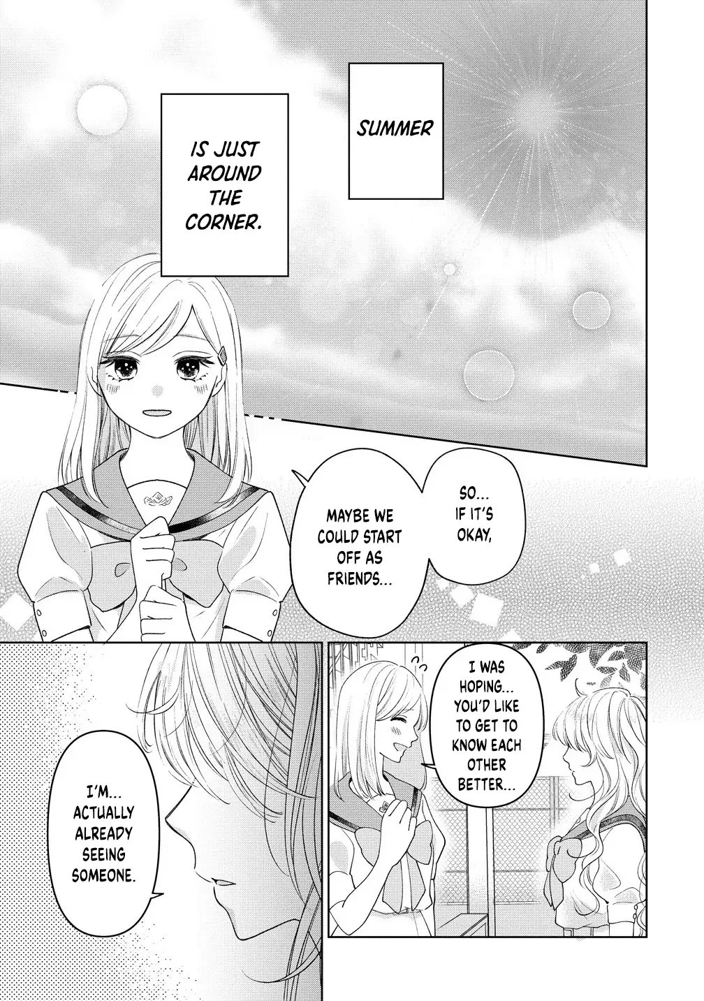 "I Wanna Touch You." Then Love Begins. Chapter 5 page 3 - 