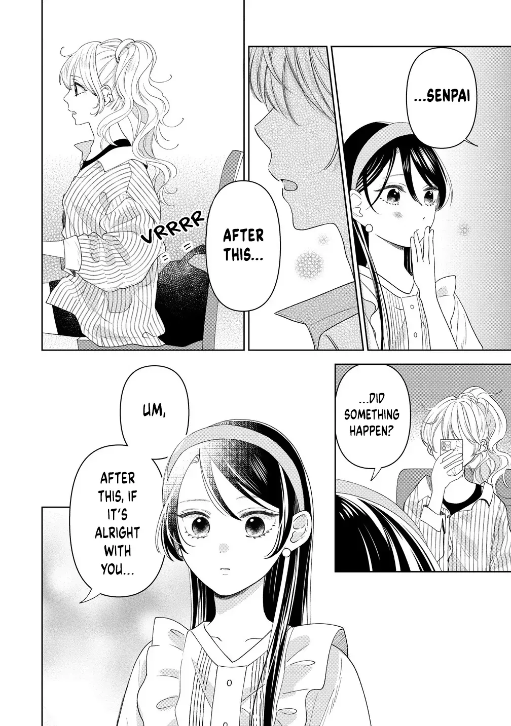 "I Wanna Touch You." Then Love Begins. Chapter 6 page 12 - 