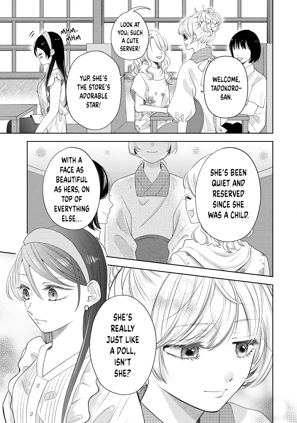 "I Wanna Touch You." Then Love Begins. Chapter 6 page 15 - 