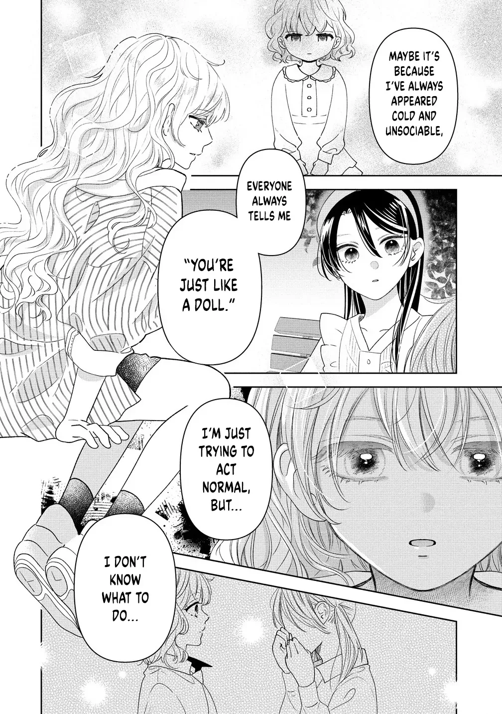 "I Wanna Touch You." Then Love Begins. Chapter 6 page 18 - 