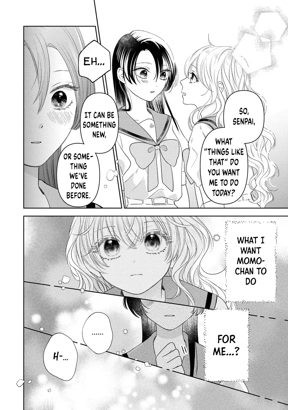 "I Wanna Touch You." Then Love Begins. Chapter 7 page 11 - 