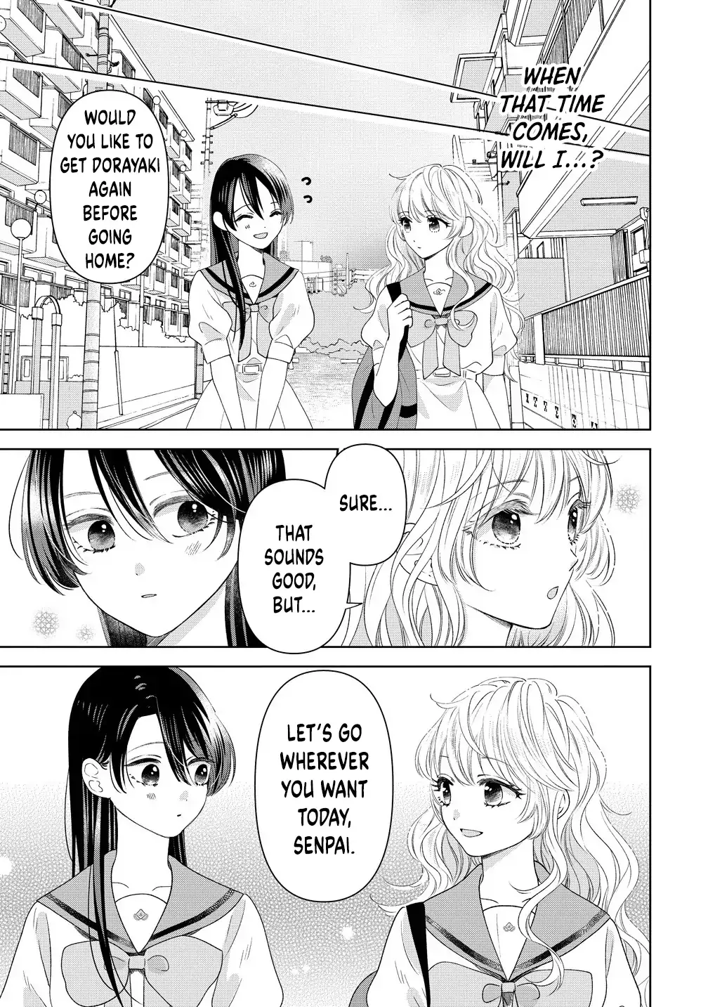 "I Wanna Touch You." Then Love Begins. Chapter 7 page 16 - 
