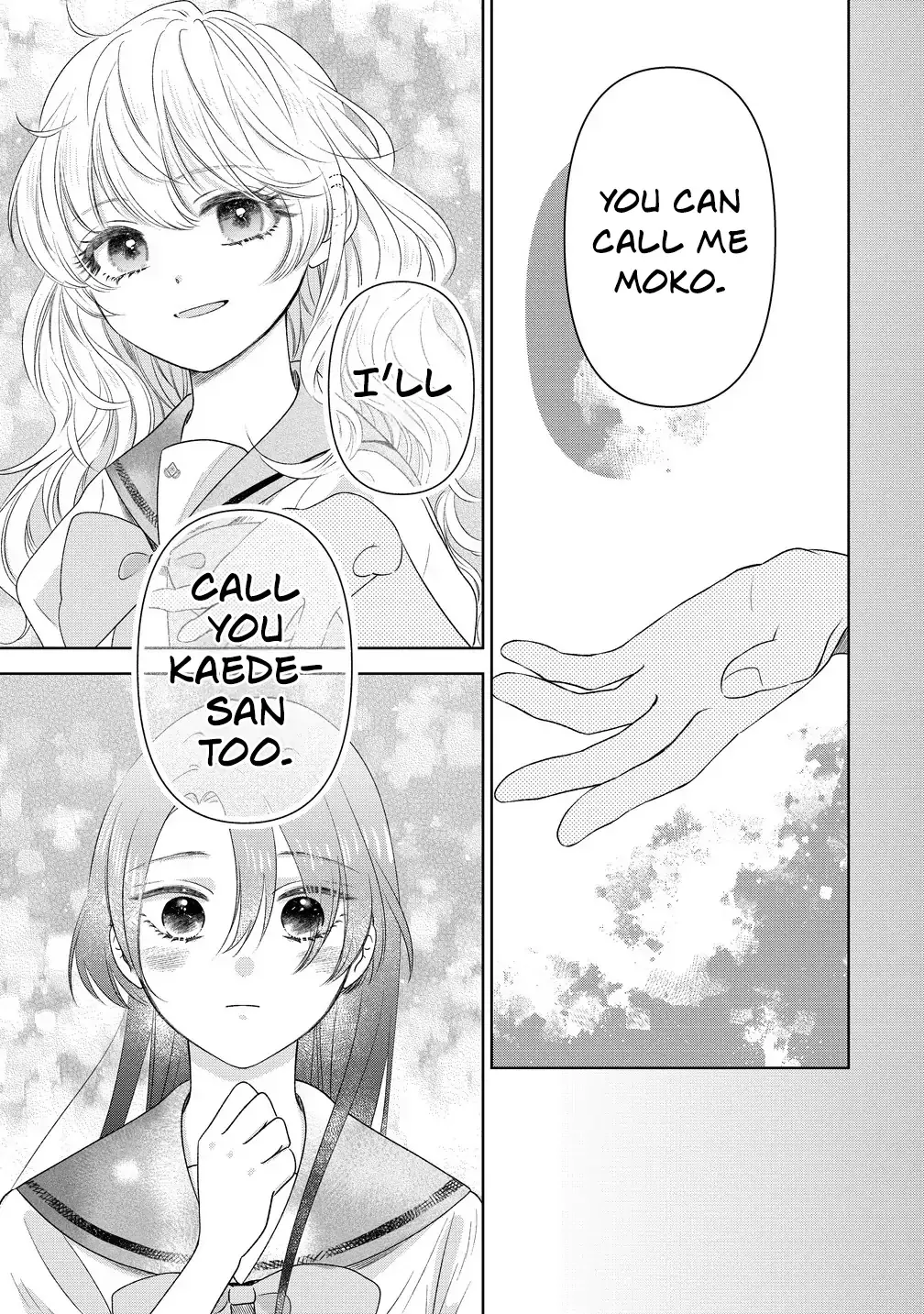 "I Wanna Touch You." Then Love Begins. Chapter 7 page 18 - 