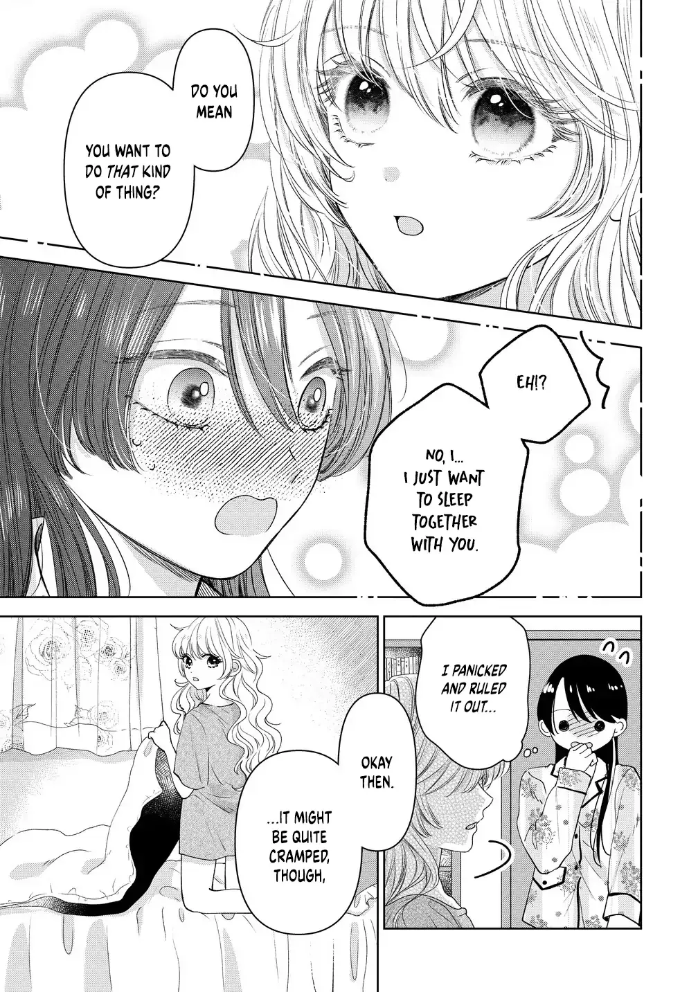 "I Wanna Touch You." Then Love Begins. Chapter 8 page 11 - 