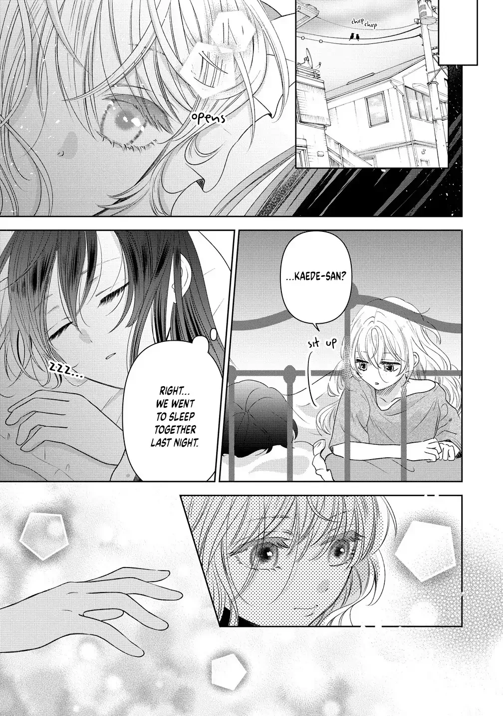 "I Wanna Touch You." Then Love Begins. Chapter 8 page 17 - 