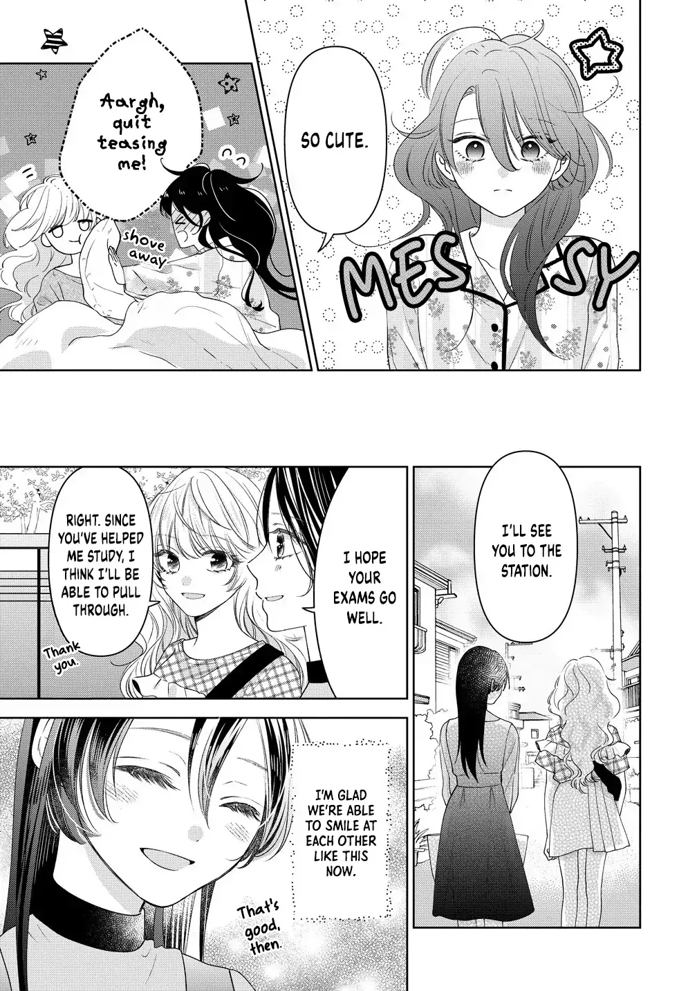 "I Wanna Touch You." Then Love Begins. Chapter 8 page 19 - 