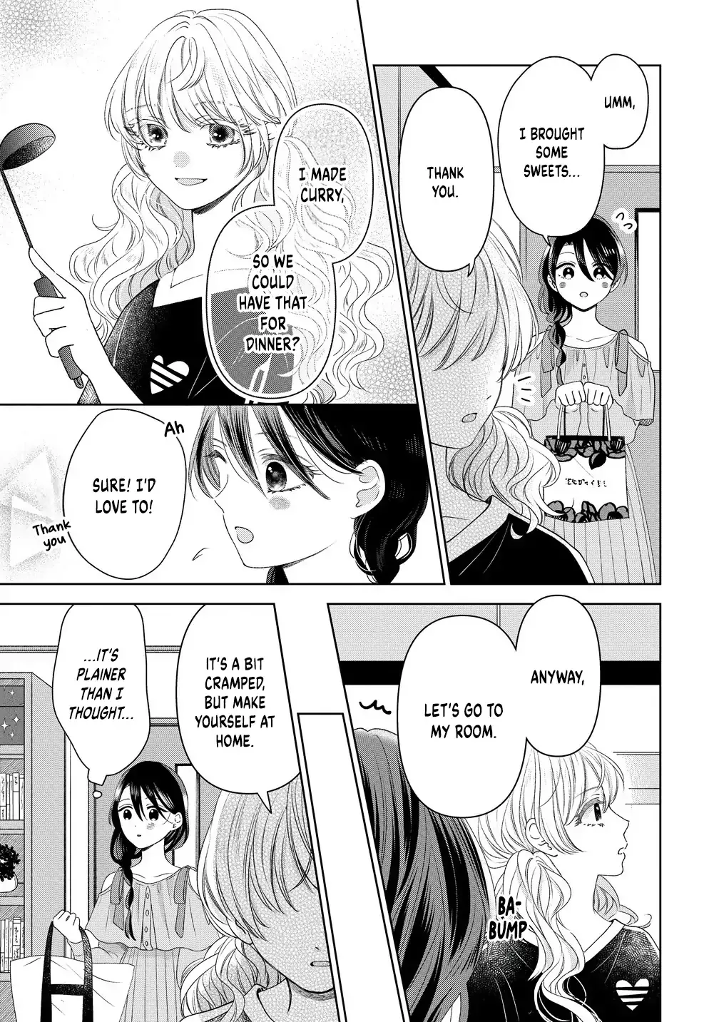 "I Wanna Touch You." Then Love Begins. Chapter 8 page 5 - 