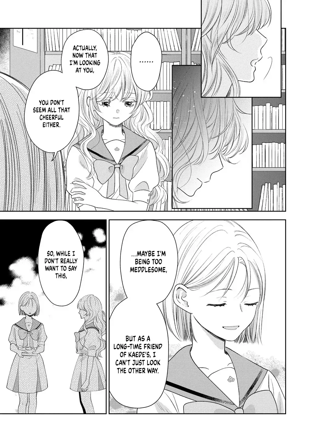 "I Wanna Touch You." Then Love Begins. Chapter 9 page 13 - 
